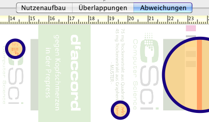 PDF comparison d'accord: Display of differences in graphics and text