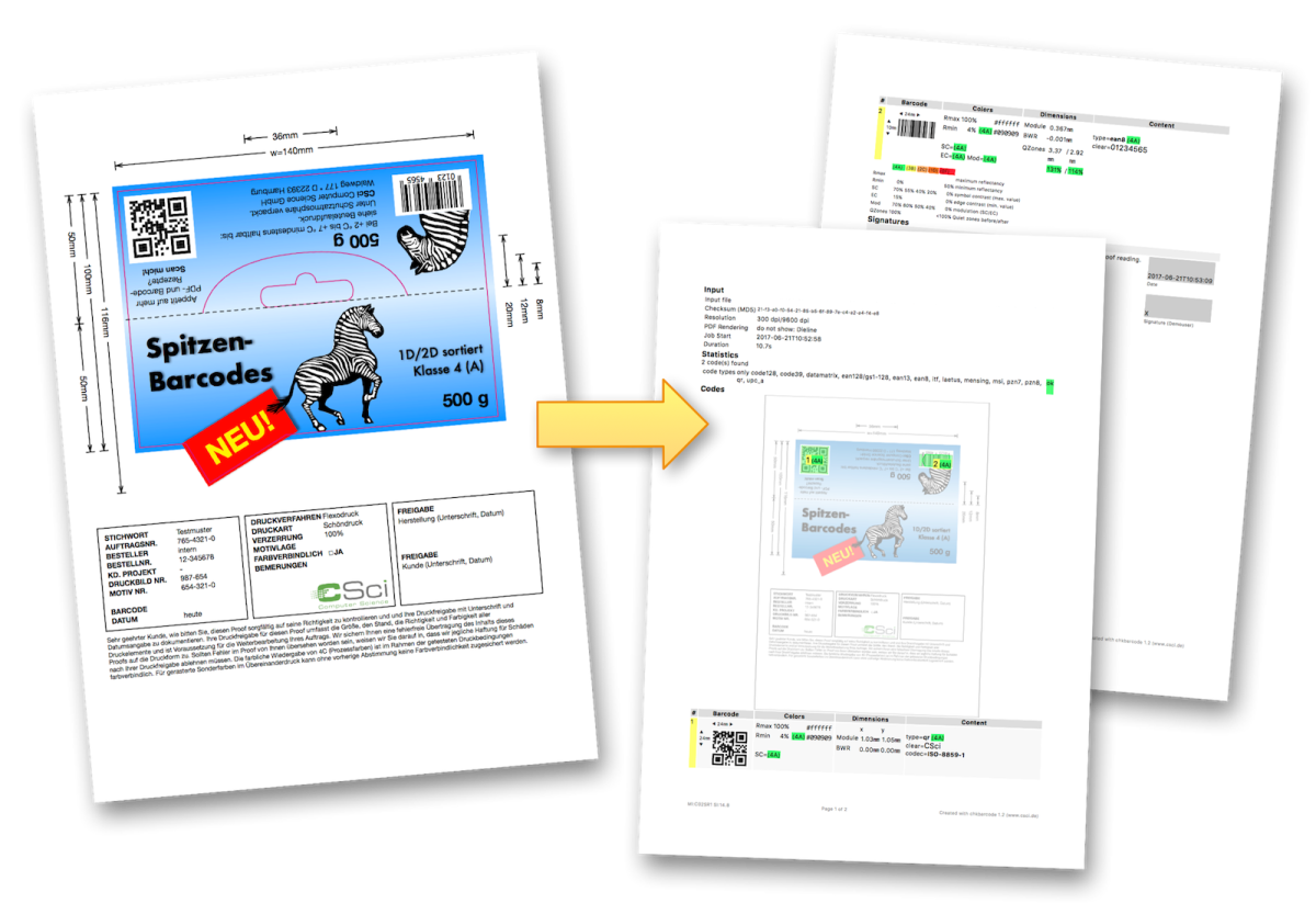 ChkBarcode: Barcode-Prüfung in PDFs