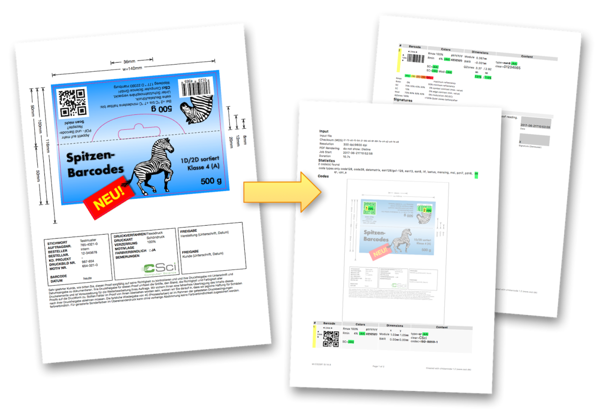 ChkBarcode: Barcode check in PDFs